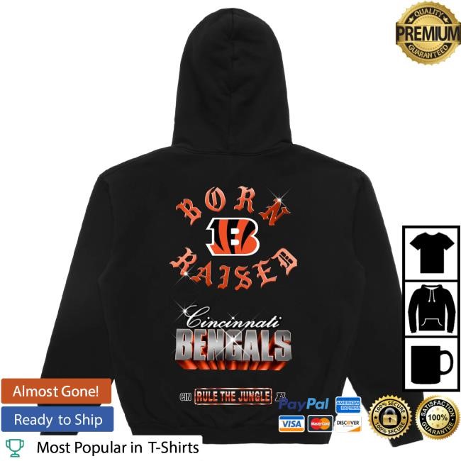 Born X Raised + Bengals Chrome Rocker Tee