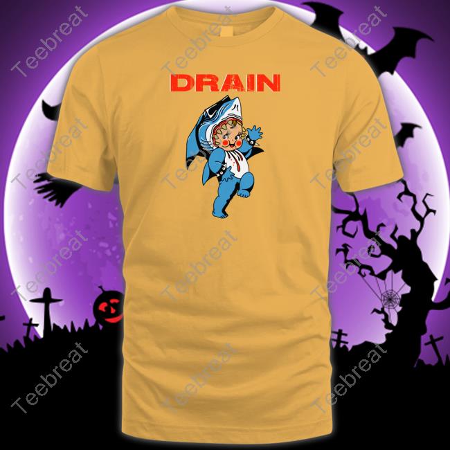 Drain Band Merch Drain Sharkbaby Crewneck Sweatshirt