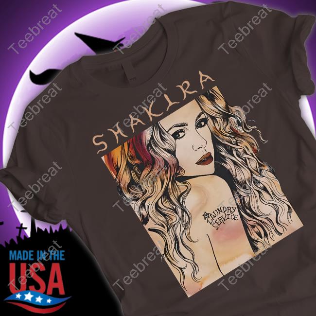 Official Shakira Merch Store laundry Service Illustrated Cap