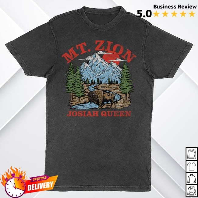 Official Josiah Queen Merch Store Mt. Zion Tee