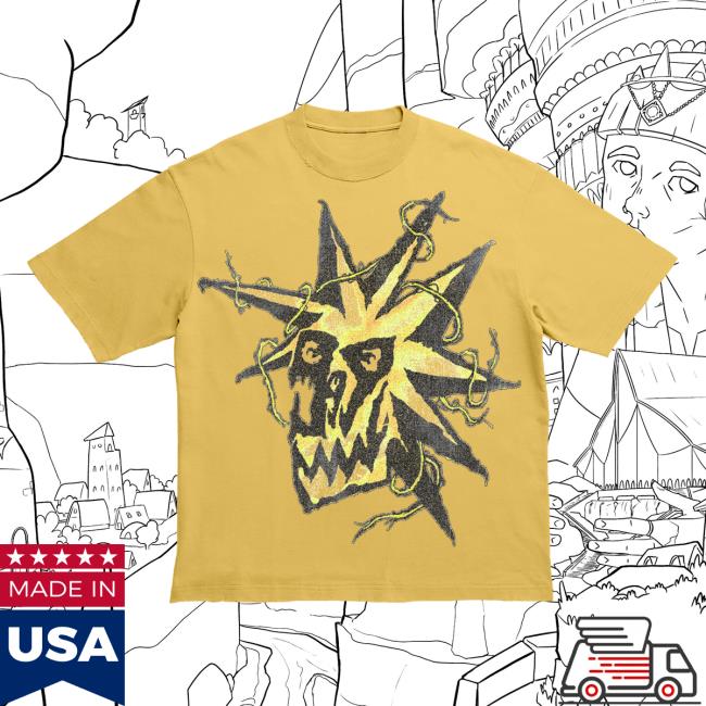 999 Club Merch Chaos 999 Tee Yellow