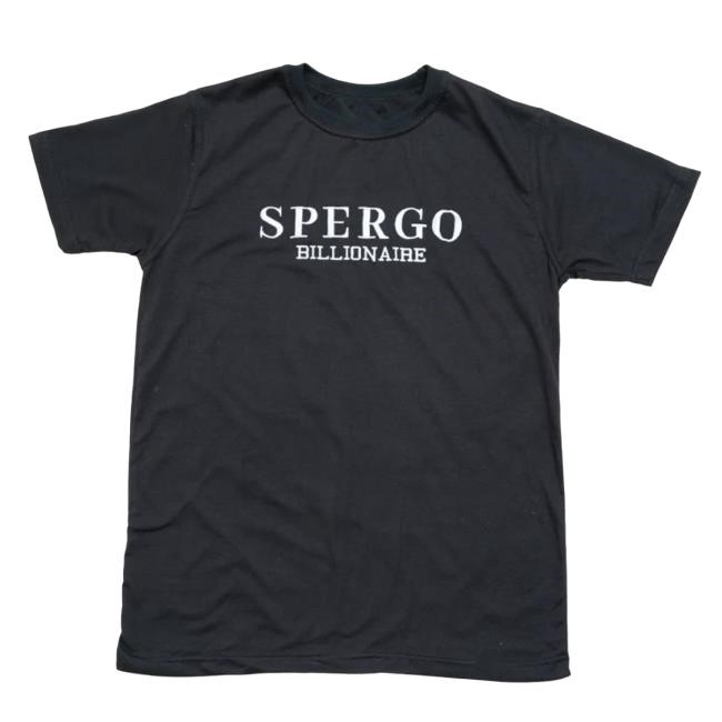 Official Spergo Clothing Billionaire Shirt New