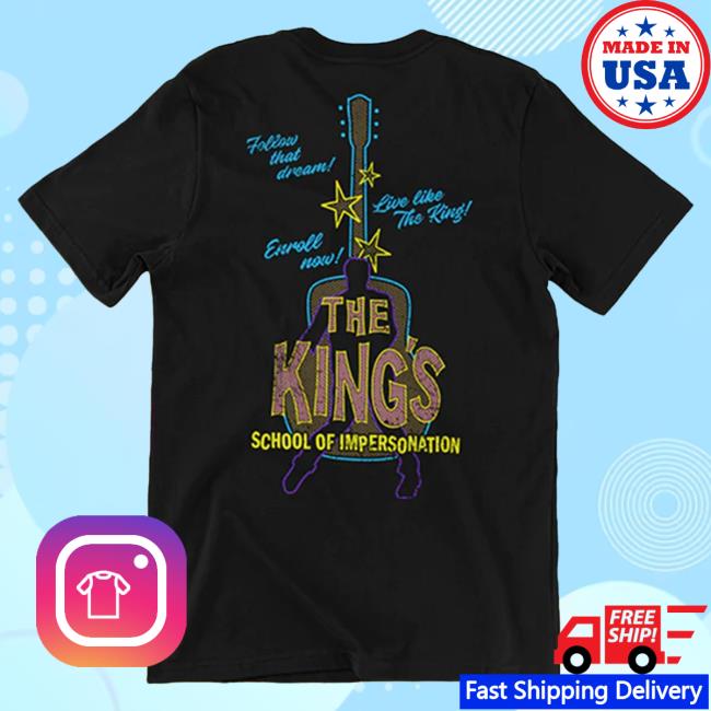 Official Fallout Merch Store Fallout New Vegas The Kings School Of Impersonation Popover Shirt