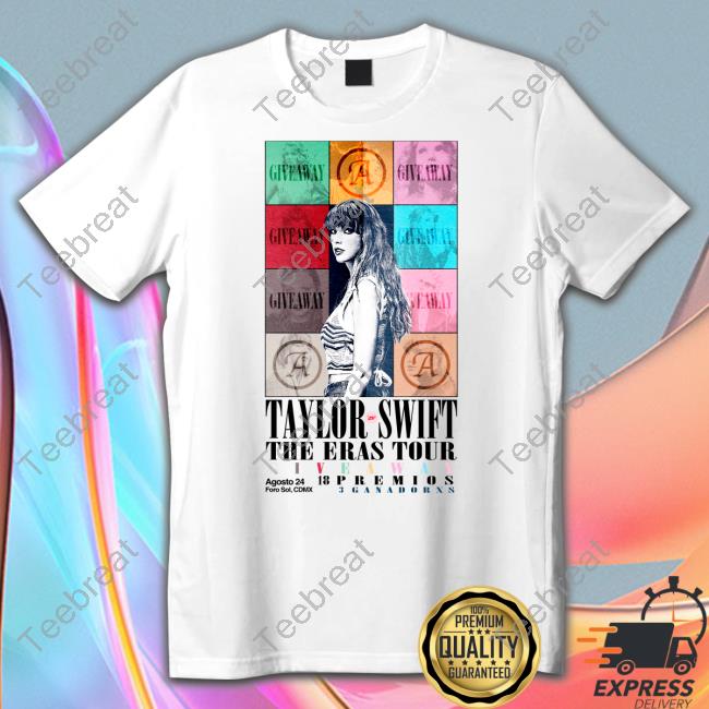 Taylor Swift The Eras Tour Give Away Limited Edition T-Shirt