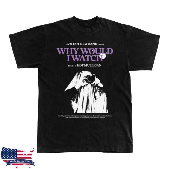 Hot Mulligan Merch Ghost Film Standard Tee