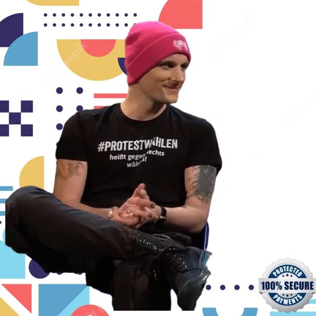 #Protestwählen Heißt Gegen Rechts Wählen Shirt New