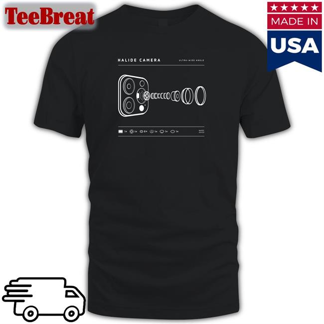 Halide Camera Ultra Wide Angle Edition Limited Tee Shirt HalideCamera