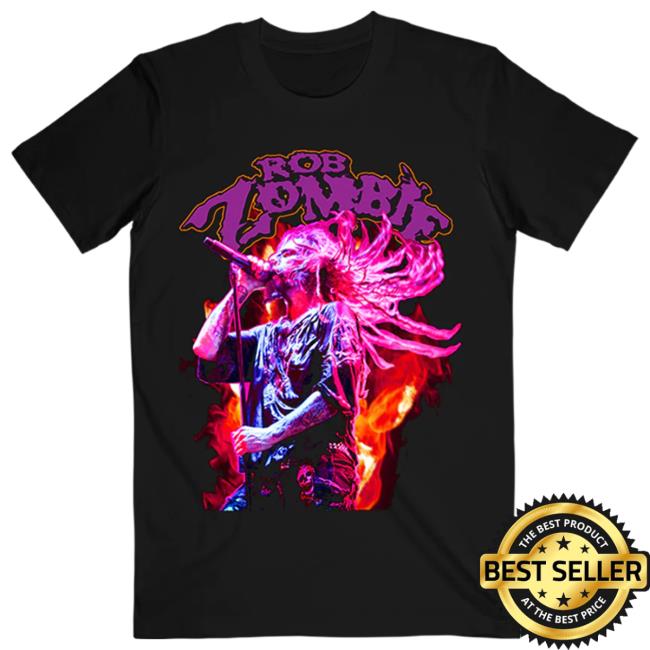 Rob Zombie Zombiefire New Shirt Rob Zombie Merch Shop