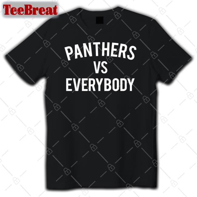 Unisup Shop Matthew Myers Panthers Vs Everybody Tee Shirt The Nottingham Panthers