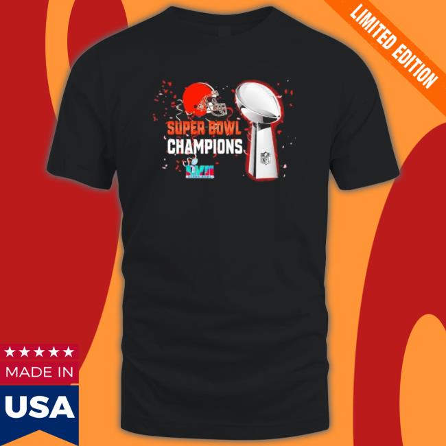Cleveland Browns Super Bowl Lvii 2023 Champions T-shirt