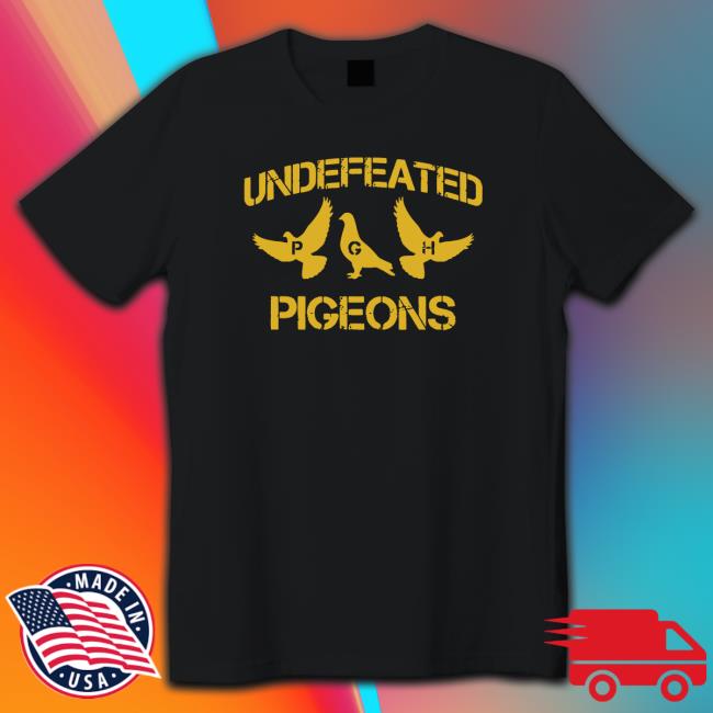 Official Pitt Undefeated Pigeons Shirts