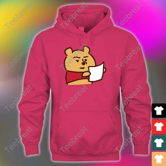 Winnie The Pooh Reading Shirts