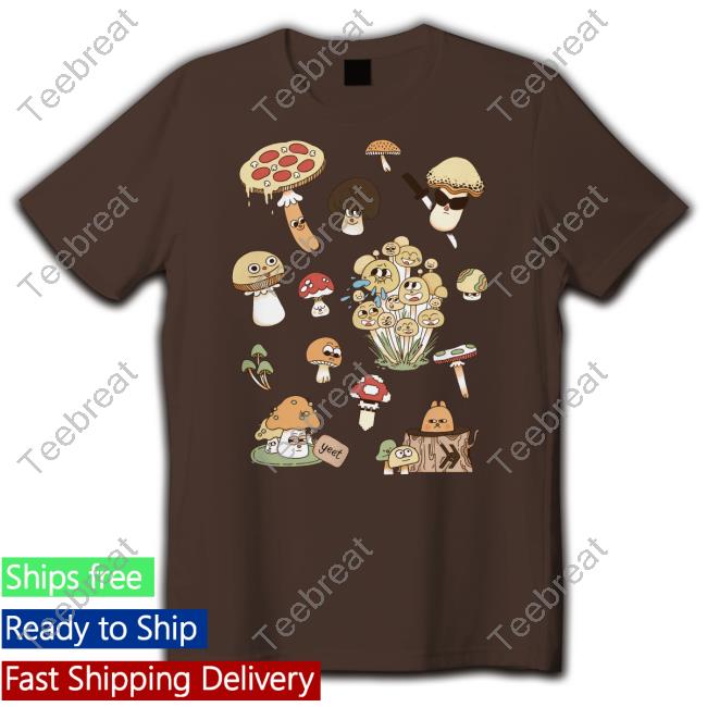 Official Smosh Merch Mushroom T Shirt