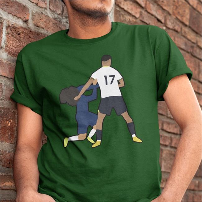 Cristian Romero Not Committing A Foul Shirt Digital Spurs