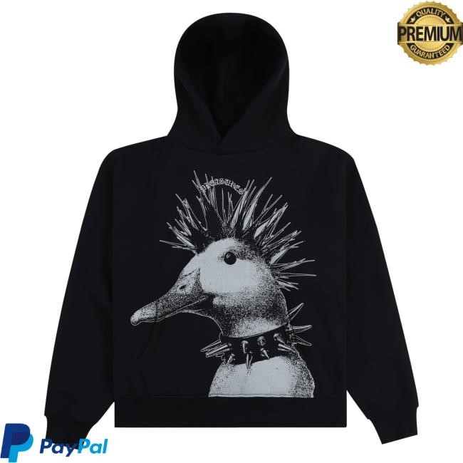 Official Pleasures Clothing Apparel Punk Duck Pullover Sweatshirt Green Pleasures Store Shop