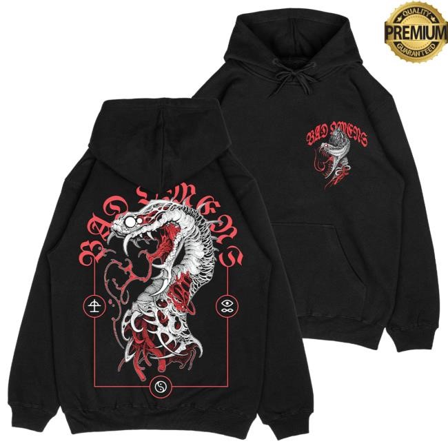 Serpent Tongue Sweatshirt Hoodie Bad Omens - Bad Omens Store