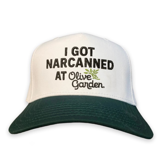 Official I Got Narcanned At The Italian Restaurant Hat - The Good Shirts