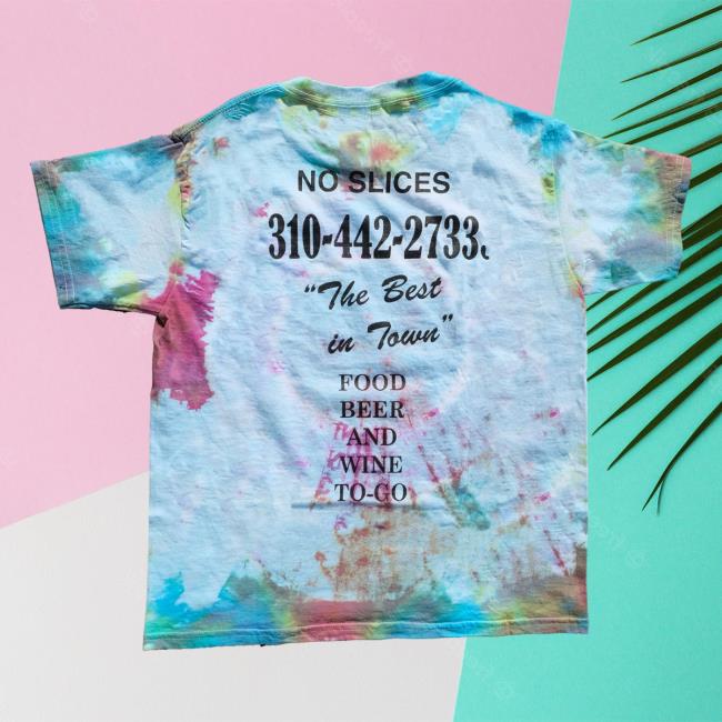 Jon And Vinny's OG Pizza Man Shirt Brentwood Blue Tie Dye Jonandvinnys
