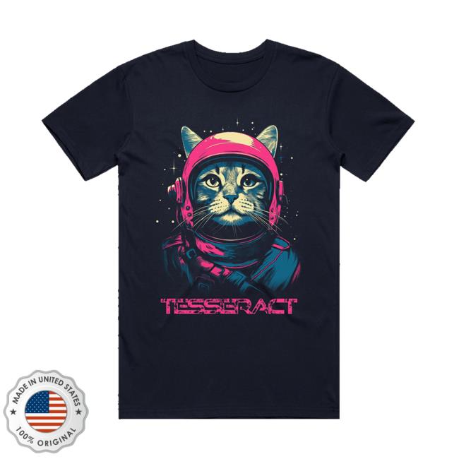 Official Tesseract Band Merch Meow Armstrong 2023 T-Shirt