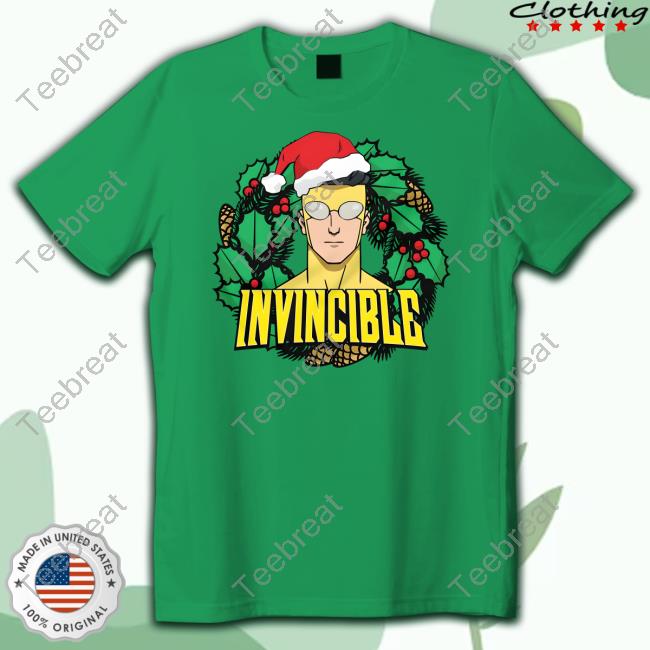 Invincible Merch Invincible Mark Grayson Holiday Shirts