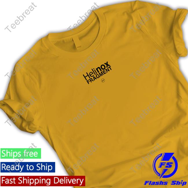 Official Helinox Merch Helinox Fragment Design T Shirt Collab Hcc Busan