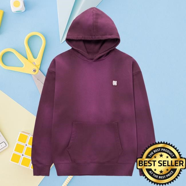 The Yard Official Merch Store Logo Burgundy Pullover Swearter Hoodie The Yard Clothing Shop