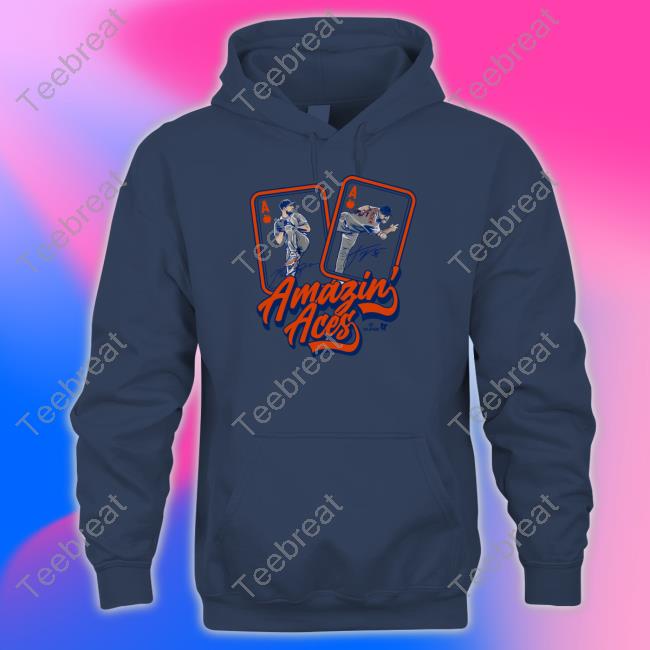 Max Scherzer & Justin Verlander Amazin' Aces Shirts Breakingt Merch