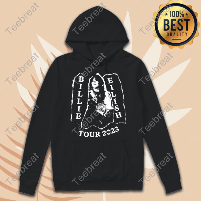 Billie Eilish Billie Live Black Tour Shirt