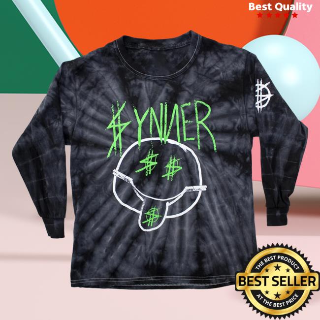 Official Synyster Gates Clothing Mo' Money Kids Tie Dye Long Sleeve Hot Shirt