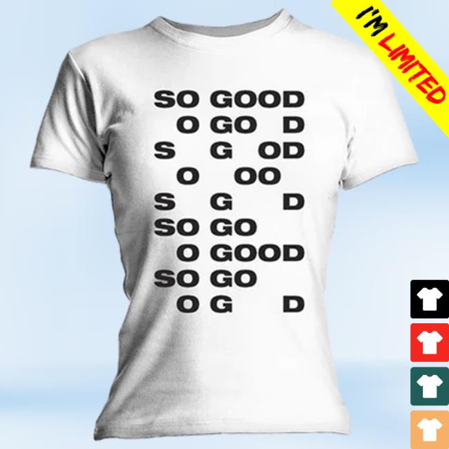 Official Zara Larsson Merch Shop So Good White T Shirt