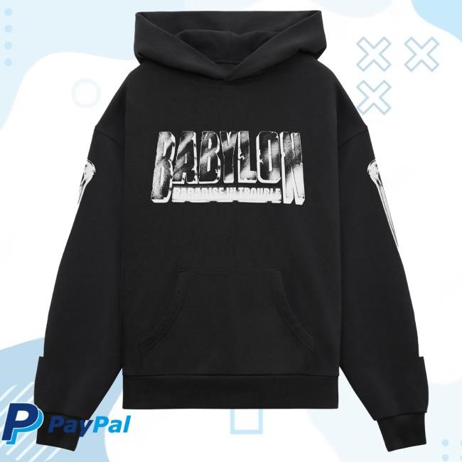 Official Babylon LA Crowbar Hooded Sweatshirt