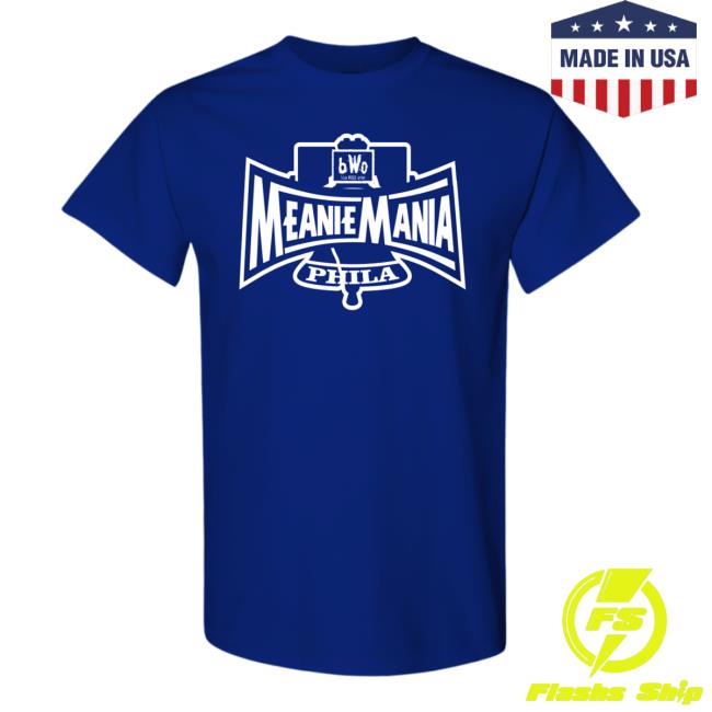 The Blue Meanie Mania phila Wrestling Tees - BWO