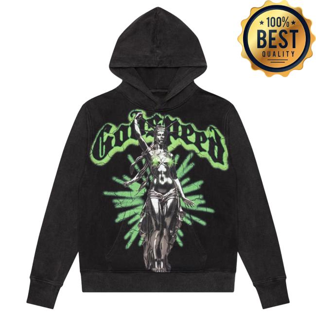 Official Godspeed Nyc Clothing Merch Modern Liberty Pull Over Hoodie (Black)