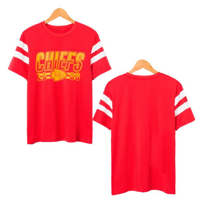 Official Junk Food Apparel Clothing Store Shop Junkfoodclothing Kansas City Chiefs Football Gridiron Shirt New