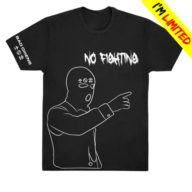 Official Concrete Forever No Fighting Shirt