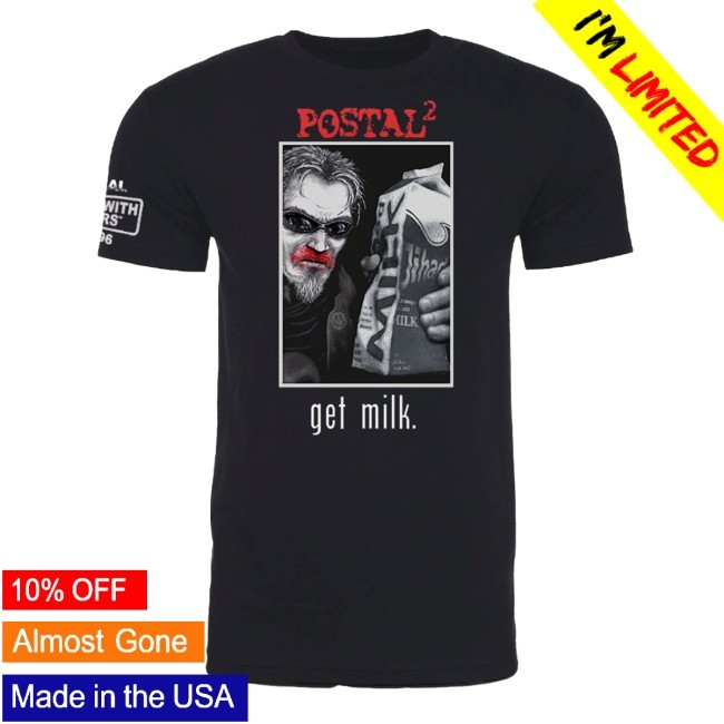 Postal 2 Get Milk Shirt - Running With Scissors