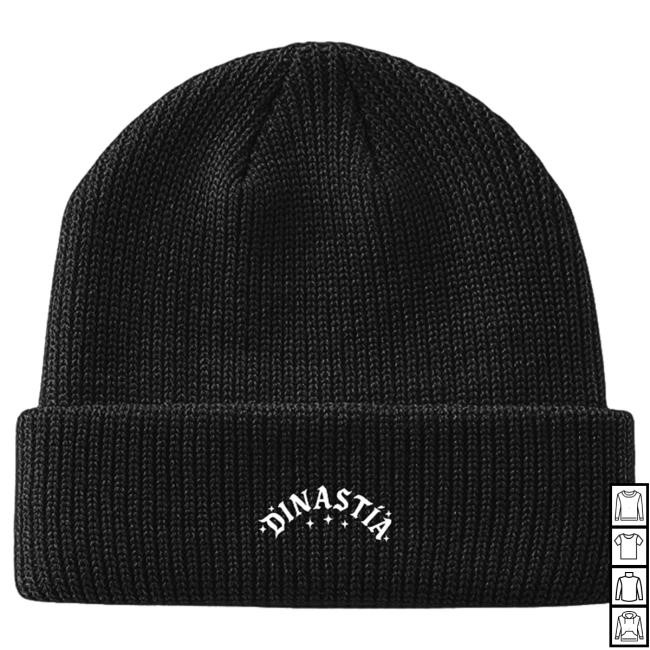 Front Row Beanie | Peso Pluma Dinastía Logo Arena Tour Vibes: Peso Pluma Dinastía Beanie