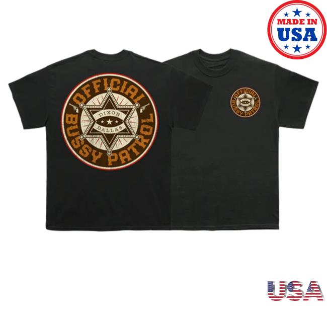Dixon Dallas Merch Dixondallas Bussy Tee