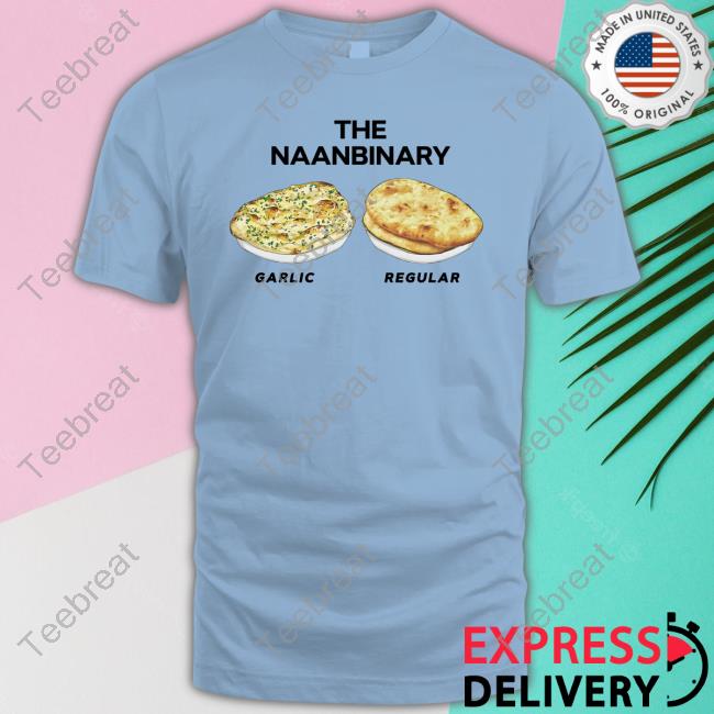 The Naanbinary Garlic Regular Shirt Funny