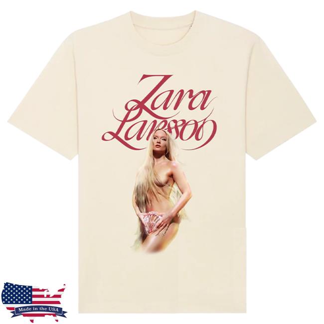 Official Zara Larsson Venus Choice Of Attractive Hoodie Ecru