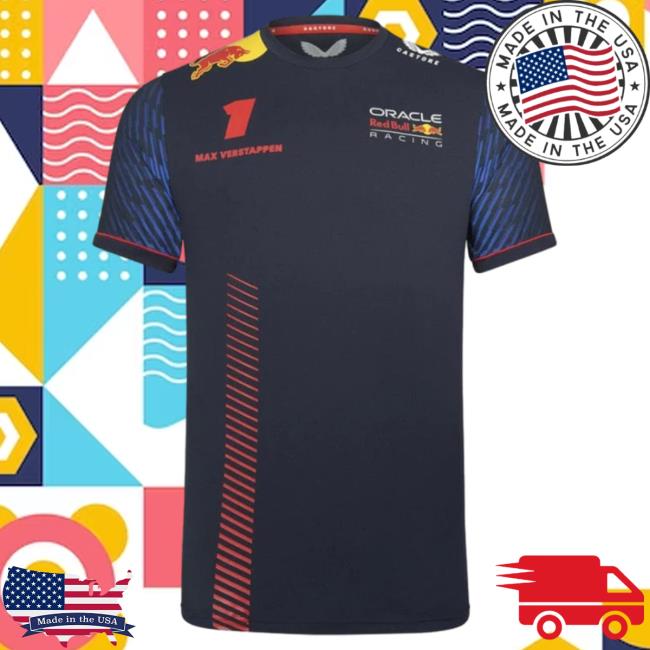 Official Oracle Red Bull Racing 2023 Team Max Verstappen Driver Tees