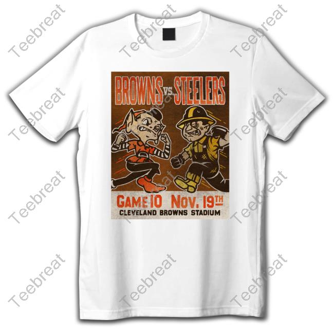Cleveland Browns Browns Vs Steelers Game 10 Nov 19Th Hoodie