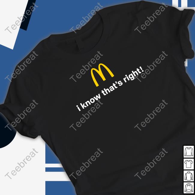 I Know That's Right Tee Black