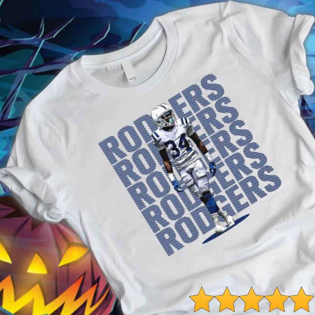 Isaiah Rodgers Indianapolis Colts Gameday 2022 Shirts