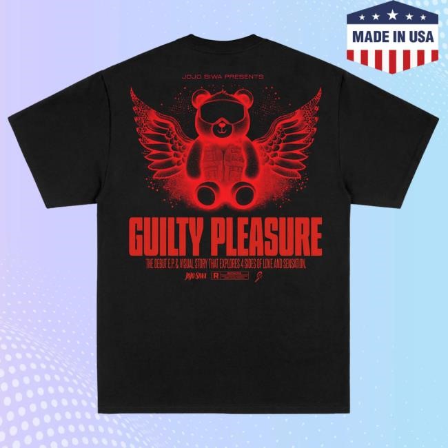 Official Jojo Siwa Store Shop Merch Jojo Siwa Guilty Pleasure Cinema T-Shirt Jojosiwa