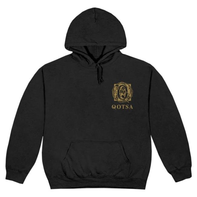 Official Queens Of The Stone Age Merch Store Qotsa After I Almost Died Hooded Sweatshirt