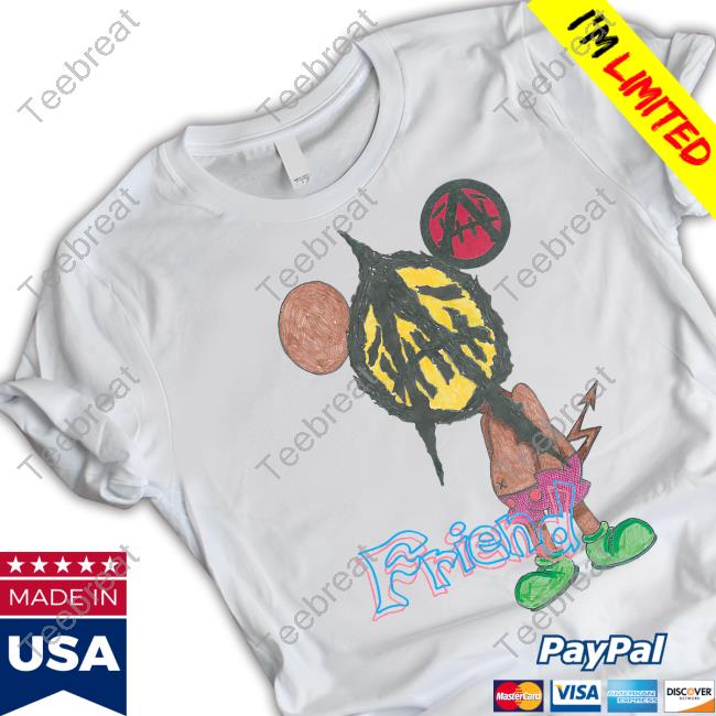 Official Travis Scott Merch Utopia X St Michael Friend Saint Jack Tee