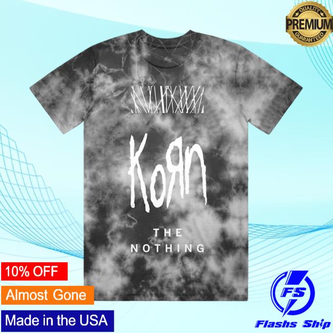 Official Korn Store Merch The Nothing Tie Dye Shirt