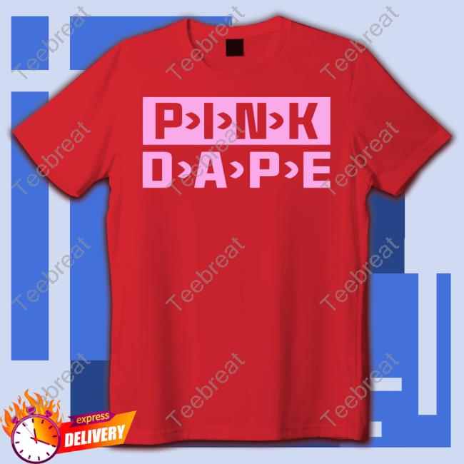 Pink Tape Hoodie