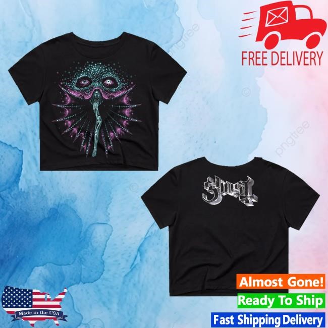 Ghost Merch Store Ghost Band Rock Show Ghouls Baby Crop Tees